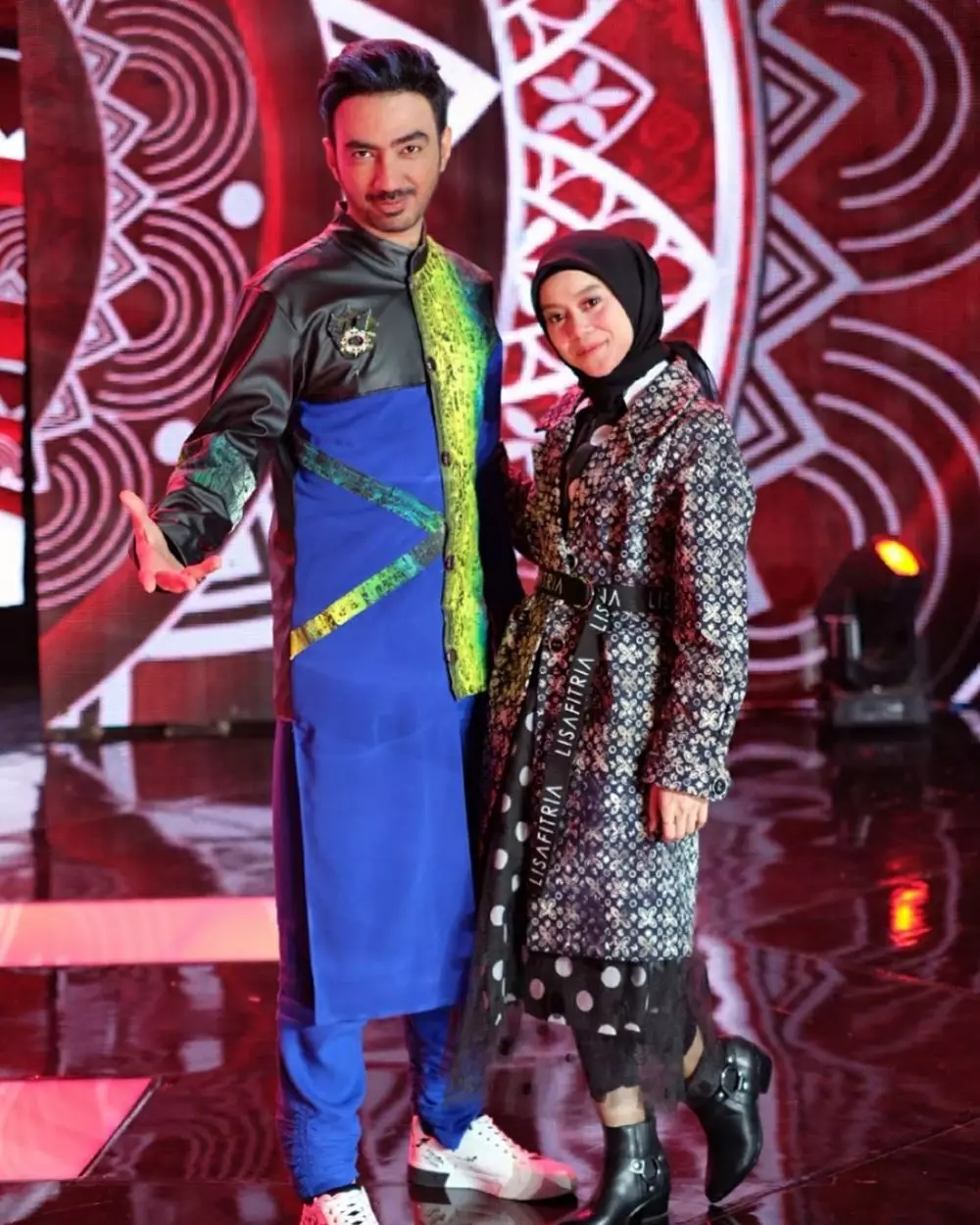 Reza dan Lesty kakak instagram 