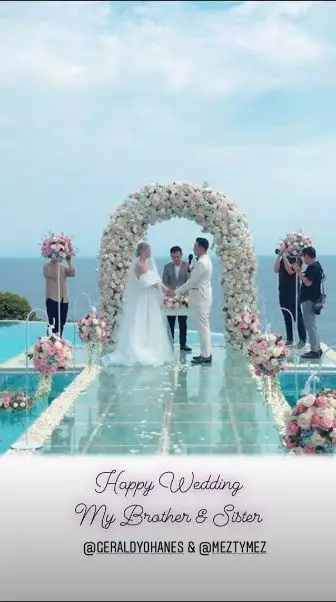 pernikahan Gerald Yohanes Anak Langit instagram  pernikahan Gerald Yohanes Anak Langit instagram