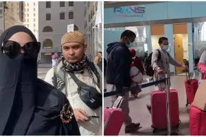 8 Momen karyawan Raffi & Nagita umrah, tukang kebun sampai sopir