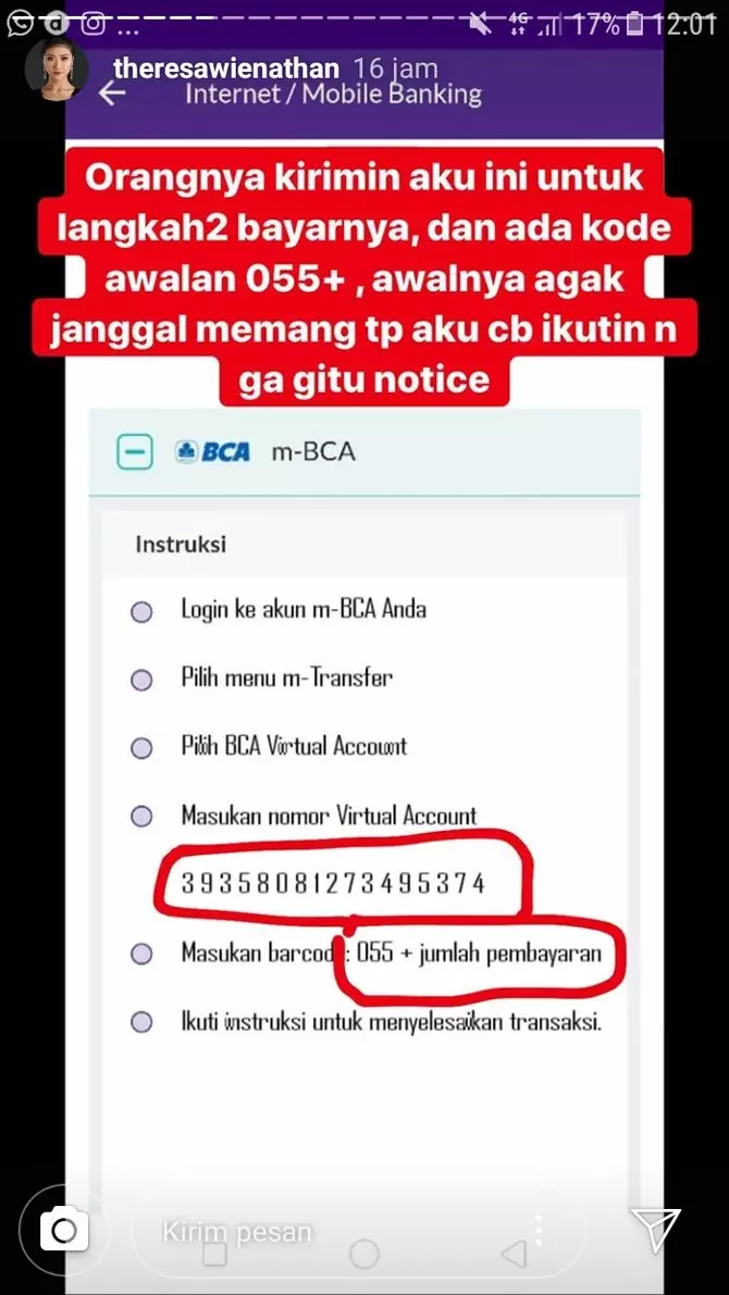 Asisten Nia Ramadhani kena tipu  Instagram 