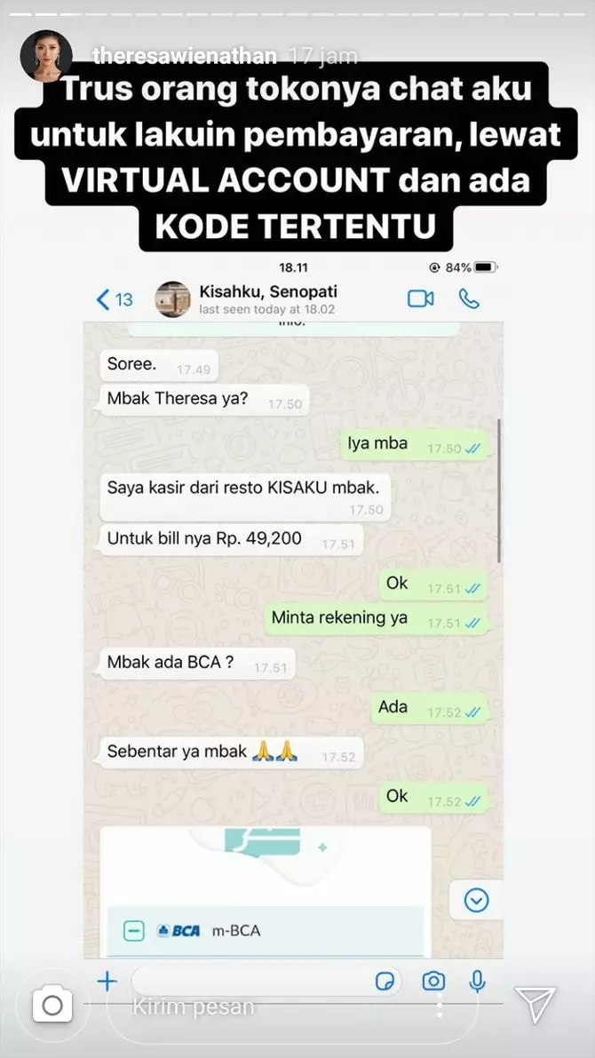 Asisten Nia Ramadhani kena tipu  Instagram 