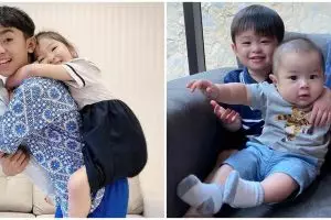 Potret akur & kompak kakak-adik 10 anak seleb, bikin gemas!