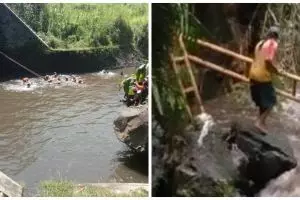 Kisah relawan lawan petir & hujan cari korban hanyut SMPN 1 Turi