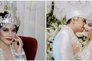 10 Potret pernikahan Tiwi eks T2 dan Arsyad, digelar tertutup