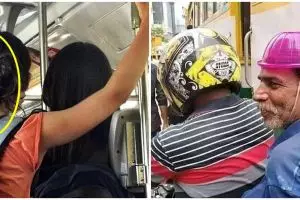 10 Potret lucu orang lagi kepepet ini bikin cekikikan