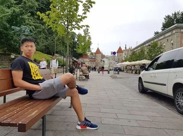 10 Gaya Abraham Damar Grahita di luar lapangan, simple tapi cool Instagram/@abrahamdg_