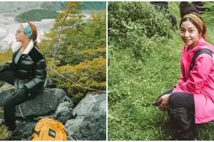 Nggak melulu mewah, ini 10 gaya simpel Nikita Willy saat liburan