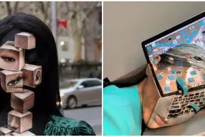 Modal makeup, 10 potret hasil riasan wajah ini bikin mikir dua kali