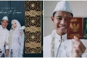 7 Momen manis pernikahan Evan Dimas dan Zahra Hakim, banjir pujian