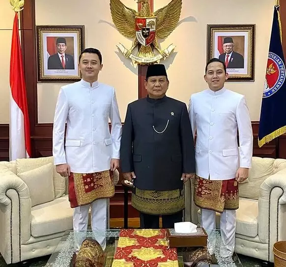 Ekpresi diam Prabowo  Instagram 