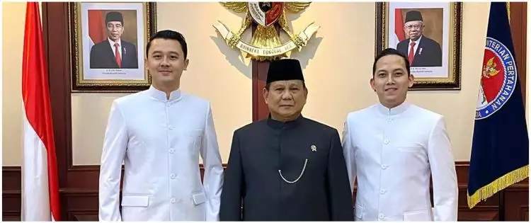 Cerita di balik ekspresi Prabowo diam tapi menggerutu bareng ajudan