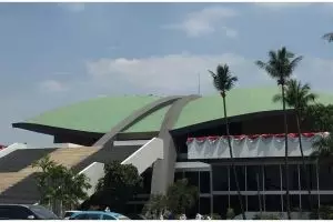 Gedung Nusantara III DPR disebut kebakaran, begini faktanya