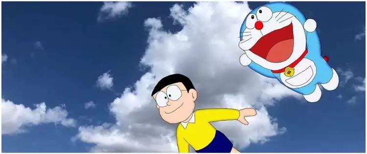 30 Kata-kata cinta Nobita dalam kartun Doraemon, menyentuh hati