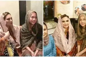 6 Potret Bunga Citra Lestari di tujuh harian Ashraf Sinclair