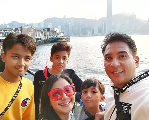 Putra Frans Mohede dan Amara  Instagram 