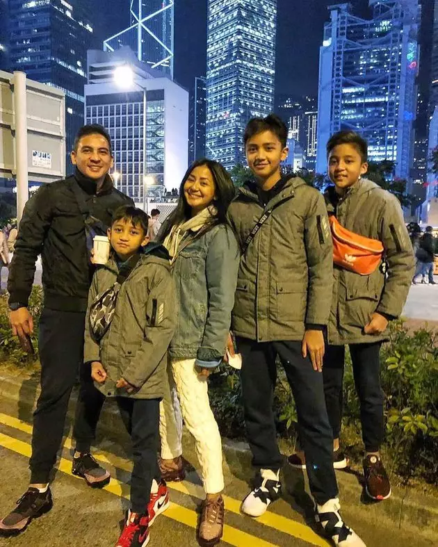 Putra Frans Mohede dan Amara  Instagram 