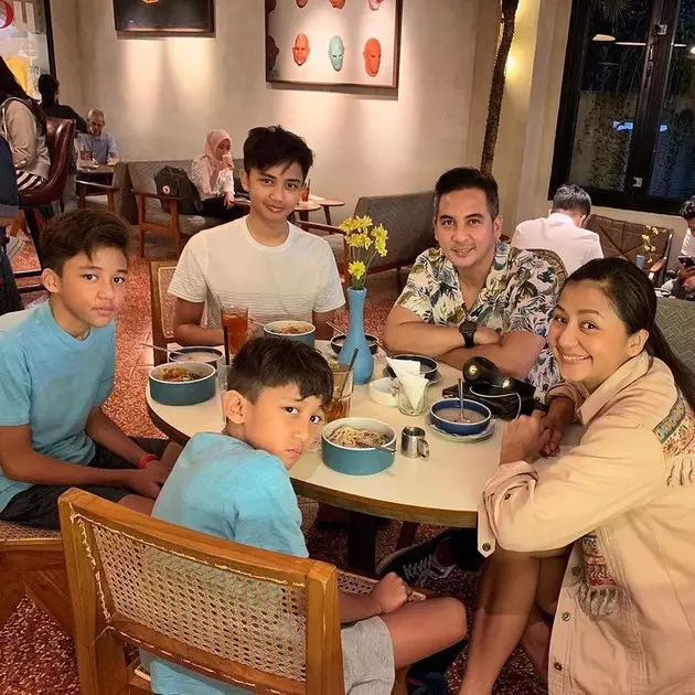 Putra Frans Mohede dan Amara  Instagram 