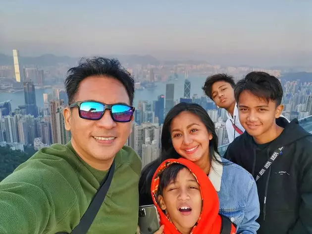 Putra Frans Mohede dan Amara  Instagram 