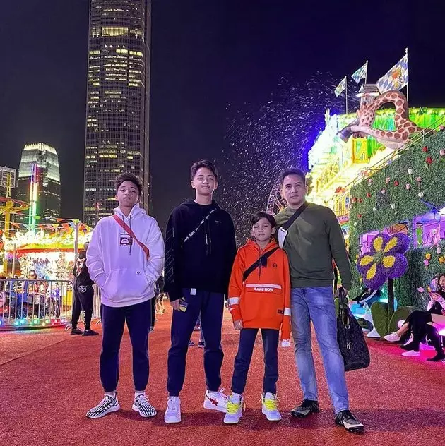 Putra Frans Mohede dan Amara  Instagram 