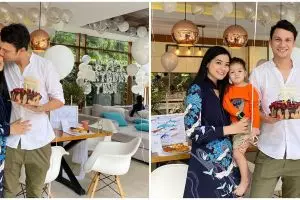 8 Momen ulang tahun Christian Sugiono ke-39, kuenya spesial