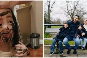 Anak Nindy Ayunda main spidol permanen, potretnya bikin gemas