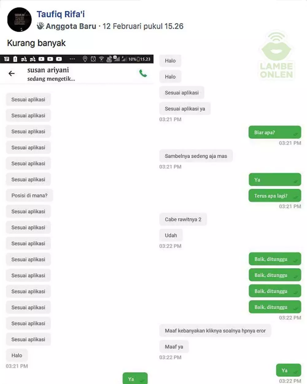 chat ojol cuek © 2020 brilio.net chat ojol cuek © 2020 brilio.net