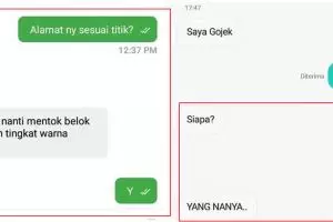 10 Chat cuek penumpang dan driver ojek online, bikin emosi