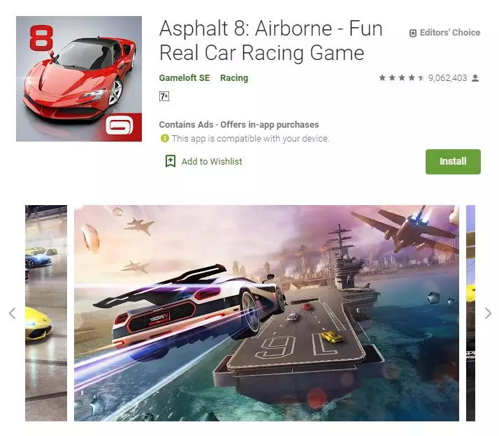 Rekomendasi 6 game untuk smartphone RAM 1 giga play.google.com