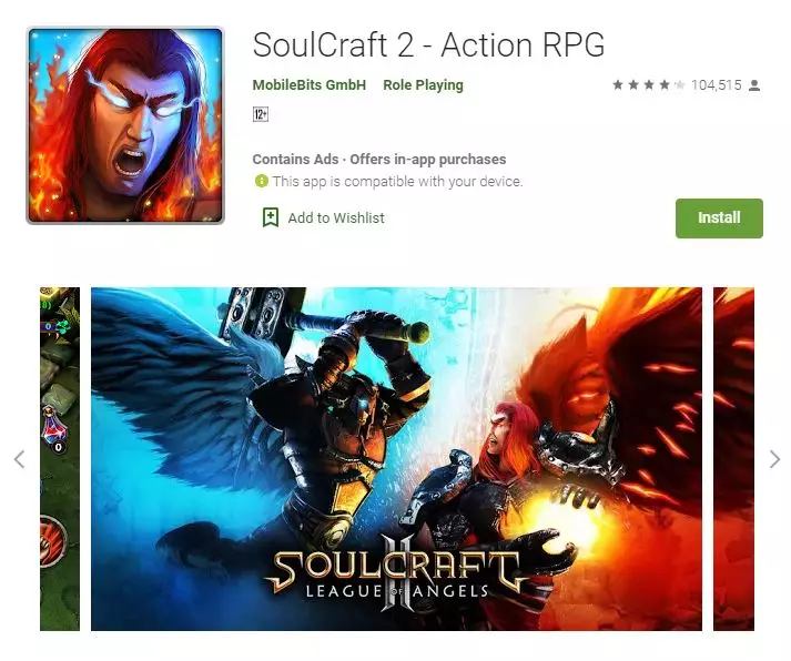 Rekomendasi 6 game untuk smartphone RAM 1 giga play.google.com