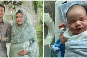 Vicky Shu lahiran anak kedua, berat badan bayi hampir 4 kg