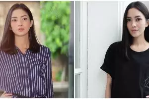 7 Gaya Ririn Dwi Ariyanti ber-makeup tebal, bikin pangling