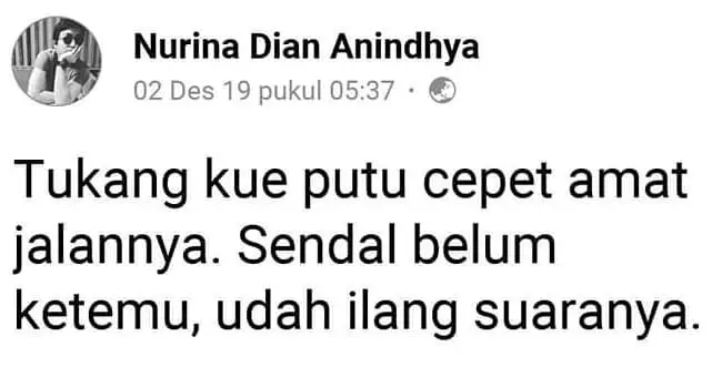 status FB lucu totalitas bekerja © 2020 instagram.com