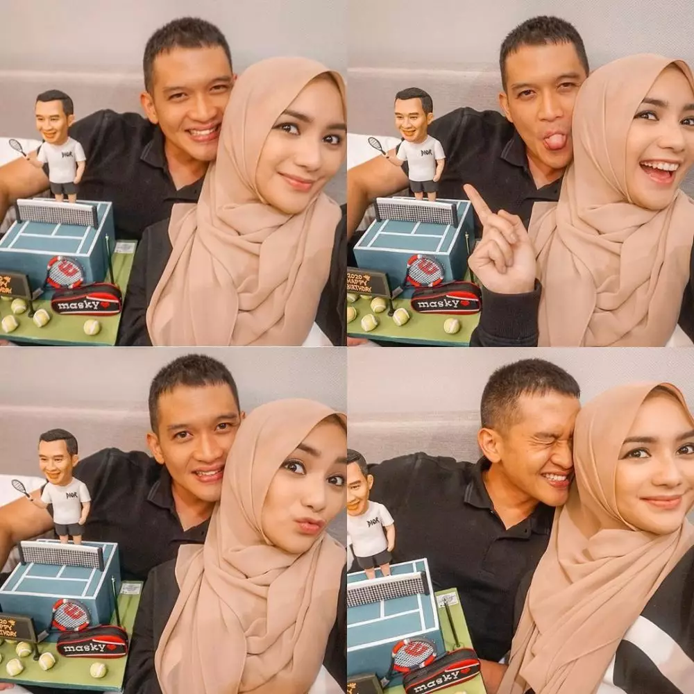 5 Momen manis perayaan ultah Rezky Aditya instagram 