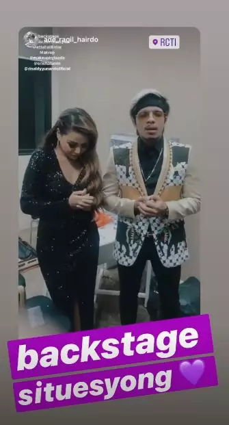 potret kompak Atta Halilintar dan Aurel di Bilboard Music Awards Instagram