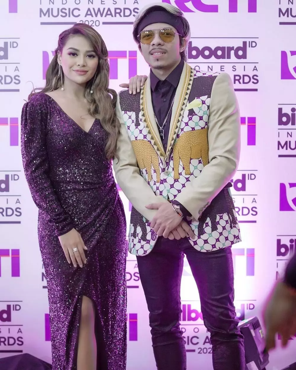 potret kompak Atta Halilintar dan Aurel di Bilboard Music Awards Instagram