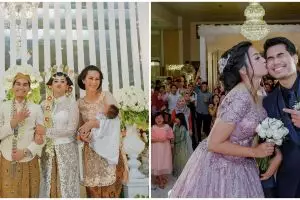 Momen resepsi pernikahan adik Paula Verhoeven, seru dan ambyar 