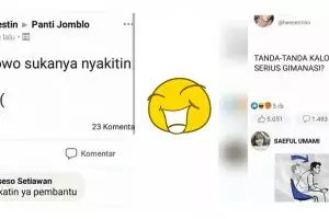 10 Status FB lucu tanya soal cowok ini bikin garuk kepala