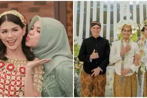 Adu gaya 7 adik seleb saat menikah, pesonanya terpancar