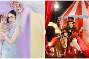 10 Potret ultah pertama anak Momo Geisha, meriah ala karnaval