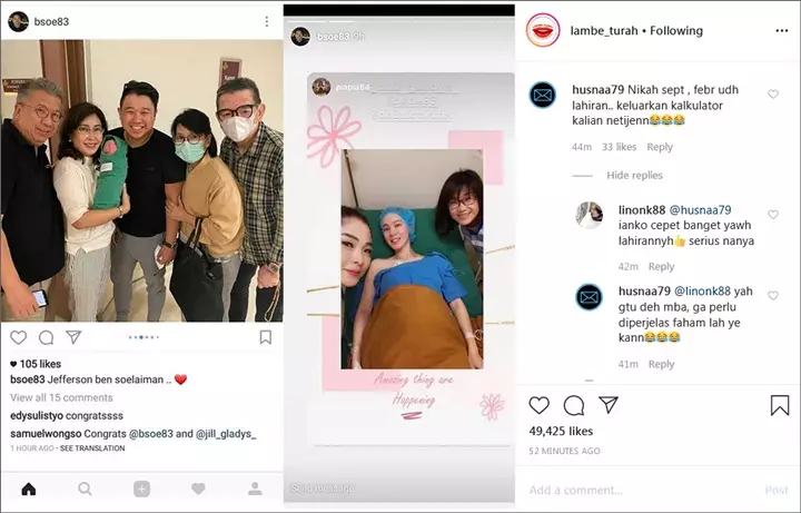 Jill Gladys melahirkan anak ke-2 berbagai sumber Jill Gladys melahirkan anak ke-2 berbagai sumber