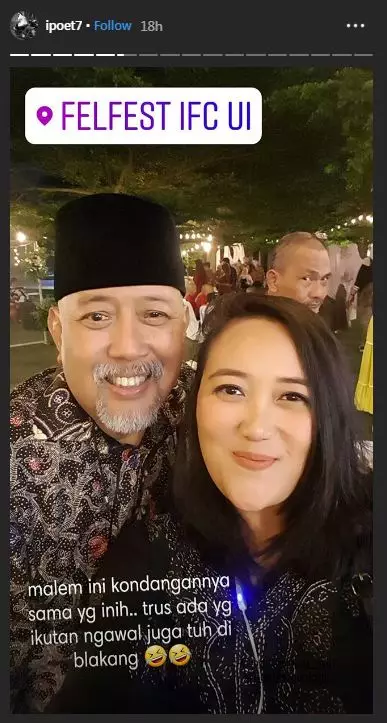 Indro hadiri nikahan anak Dono 'Warkop' berbagai sumber