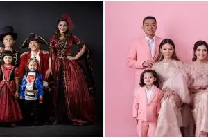 7 Tema pemotretan keluarga Anang-Ashanty, unik & tampil kompak