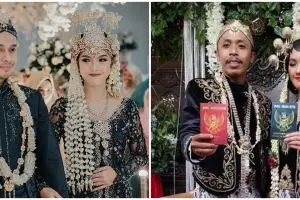 10 Momen resepsi pernikahan Rinjani TOP, gaya Mas Pur disorot