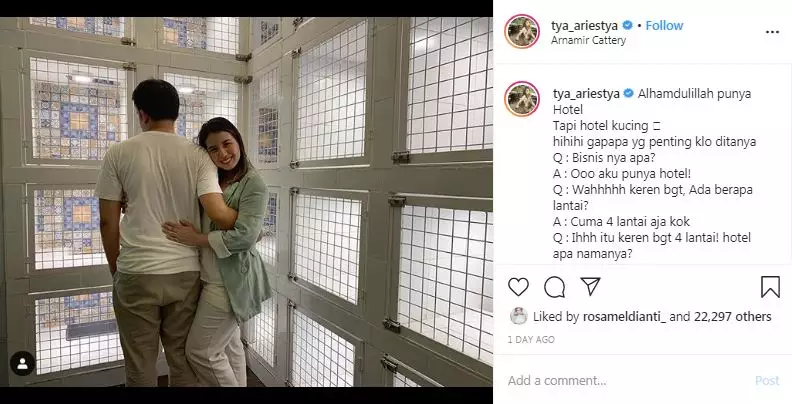 Miliki hotel untuk kucing Instagram/@ tya_ariestya Miliki hotel untuk kucing Instagram/@ tya_ariestya