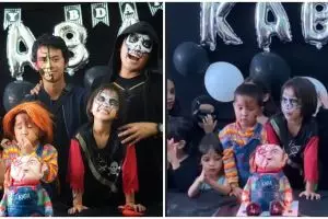 8 Momen ultah Bhai Kaba anak Zaskia Adya Mecca, usung tema horor
