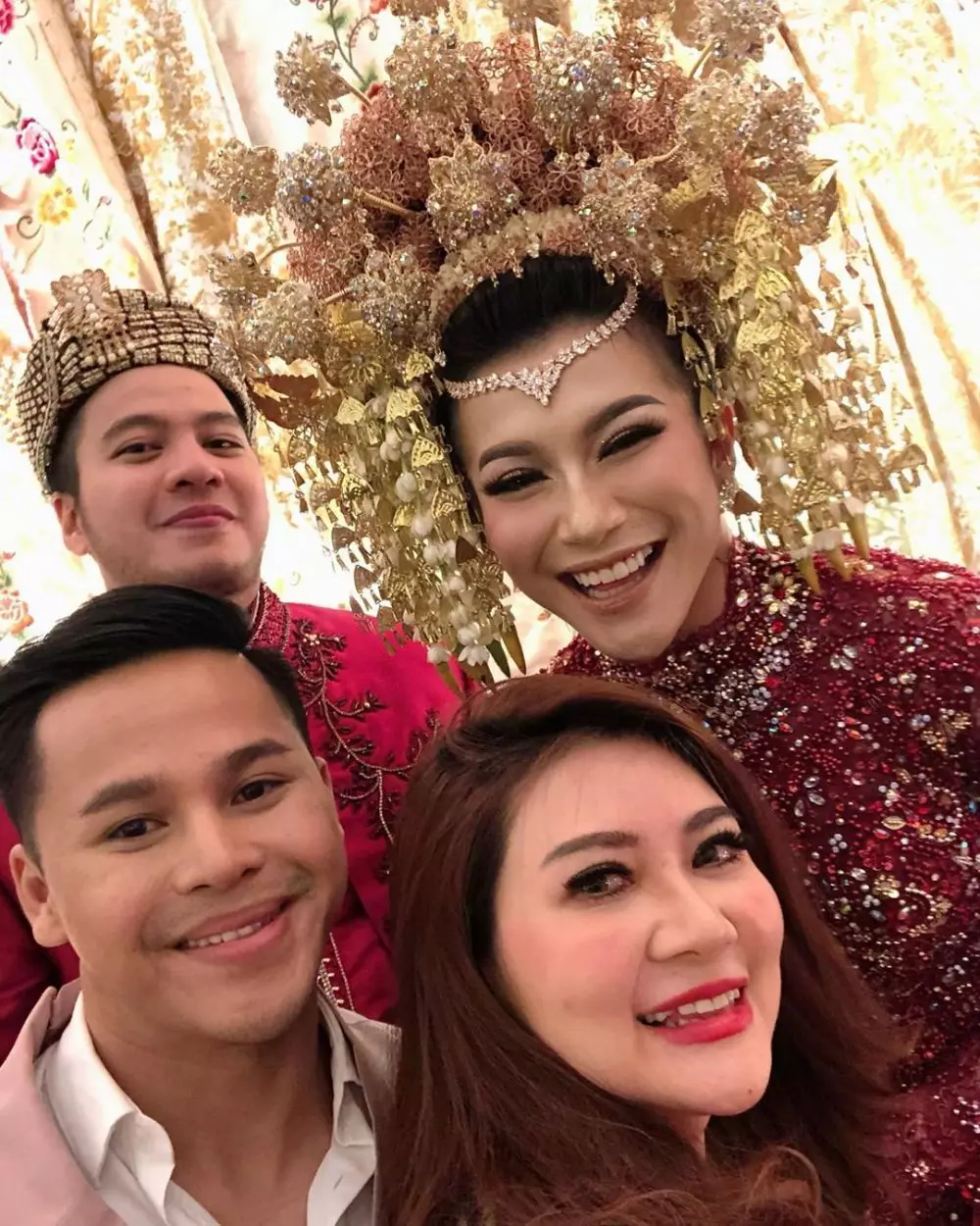 11 Potret pernikahan Dita Fakhrana & Ilham Prawira instagram 