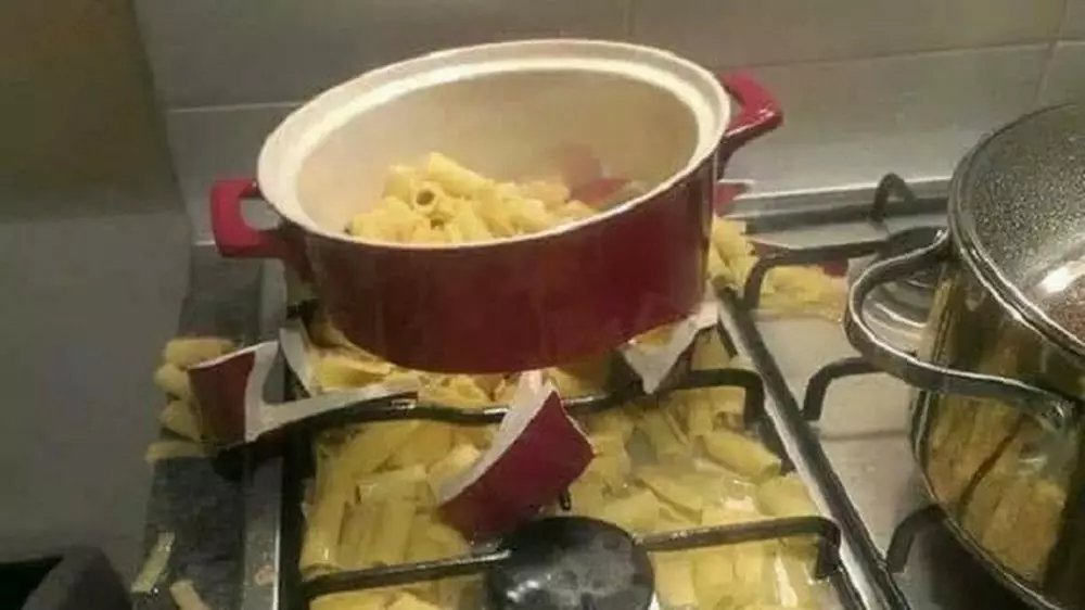 Aksi orang belajar masak ini hasilnya bikin geleng kepala Istimewa