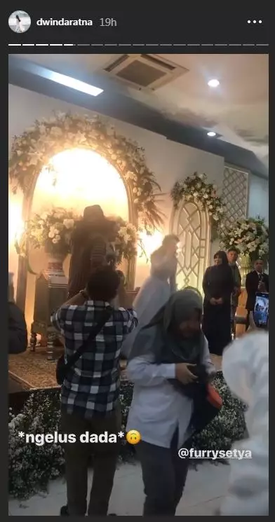 Aksi ambyar Mas Pur di pernikahan Rinjani  TOP Instagram Aksi ambyar Mas Pur di pernikahan Rinjani  TOP Instagram