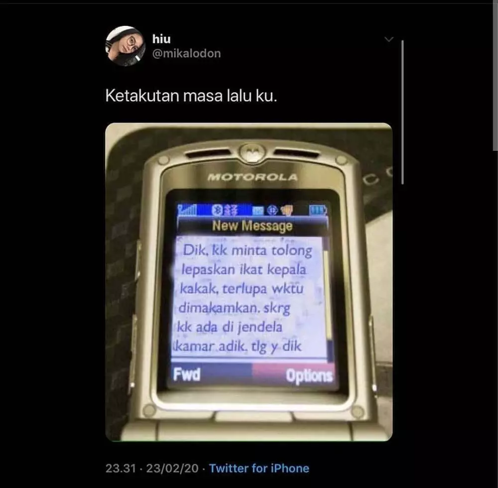 7 Potret SMS jadul berbagai sumber 