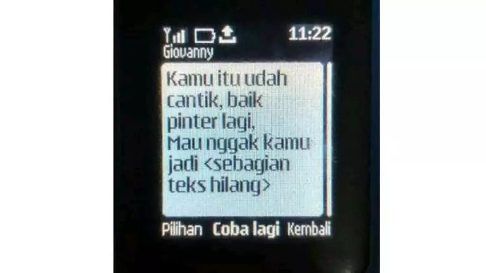 7 Potret SMS jadul berbagai sumber 